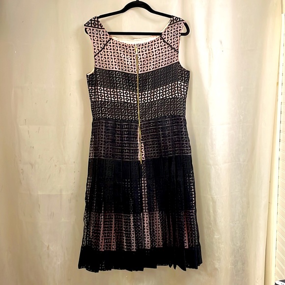 NWT Kate Spade Geo Tile Fit and Flare Dress - Picture 4 of 5